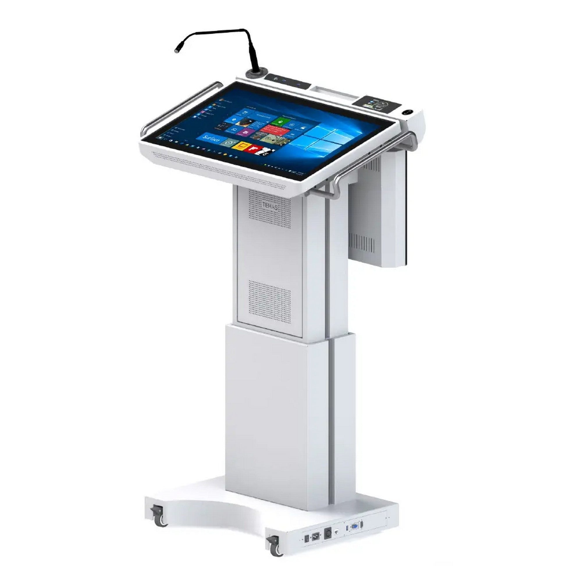 TEMAS DL27M-F 27-Inch Speaker Screen And 22-Inch Front Screen Digital Lectern(Temas Dl27m F 27 Inch Speaker Screen And 22 Inch Front Screen Digital Lectern)