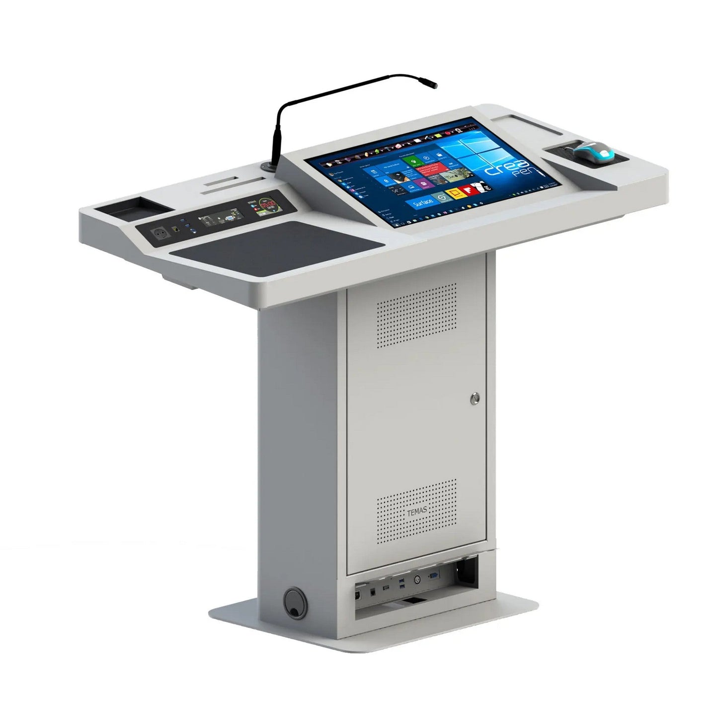  TEMAS EP22A 22-Inch Speaker Screen Digital Lectern(Temas Ep22a 22 Inch Speaker Screen Digital Lectern)