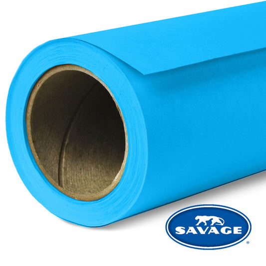  Savage 107-Inch X 50-Yards Widetone Seamless Background Paper, Blue Jay(Savage 31 50 107 Inch X 50 Yards Widetone Seamless Background Paper Blue Jay)