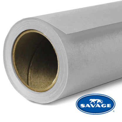  Savage 107-Inch X 12-Yards Widetone Seamless Background Paper, Focus Gray(Savage 60 12 107 Inch X 12 Yards Widetone Seamless Background Paper Focus Gray)