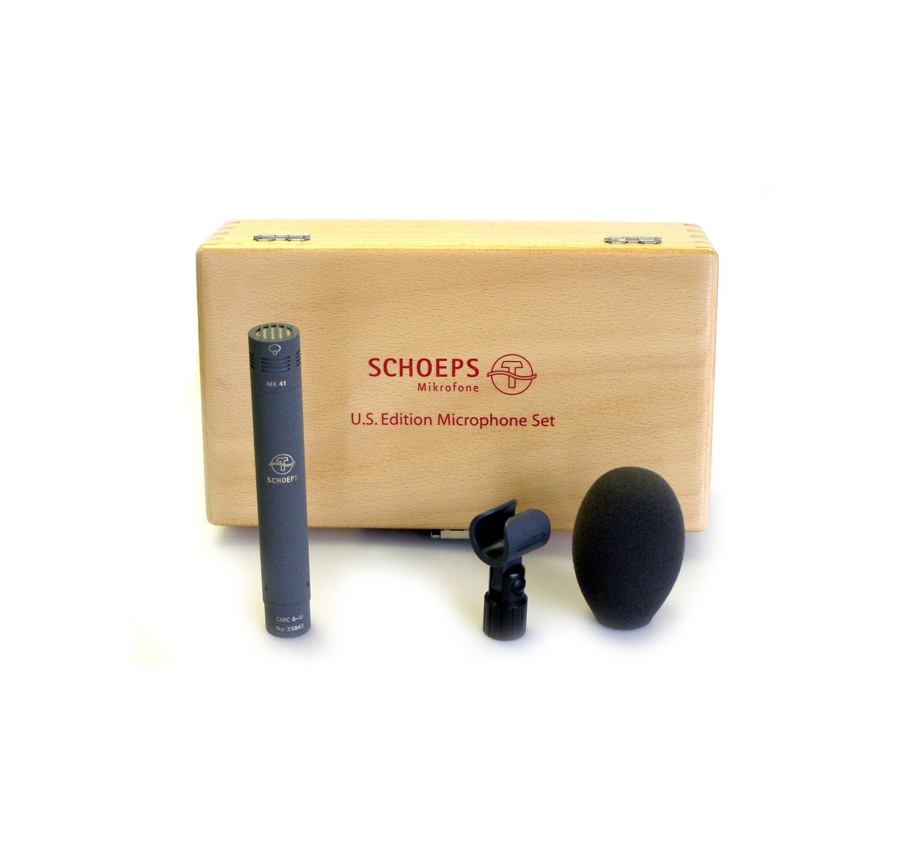  Schoeps CMC621G Set CMC6U Amplifier, MK21 Wide Cardioid Capsule SG20 Stand Clamp B5 Popscreen Matte Gray(Schoeps Cmc621g Set Cmc6u Amplifier Mk21 Wide Cardioid Capsule Sg20 Stand Clamp B5 Popscreen Matte Gray)