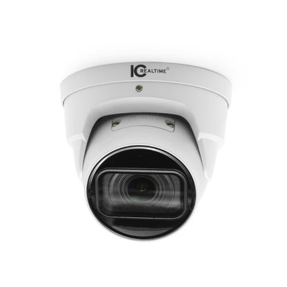  IC Realtime IPEL-E80V-IRB3 8MP IP Vandal Eyeball Dome Camera W/Varifocal Motorized Lens(Ic Realtime Ipel E80v Irb3 8mp Ip Vandal Eyeball Dome Camera W Varifocal Motorized Lens)
