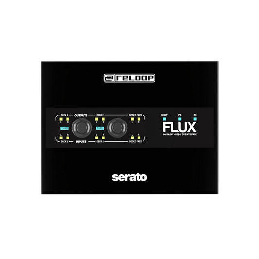  Reloop FLUX 6x6 In/Out USB-C DVS Interface For Serato DJ Pro(Reloop Flux 6x6 In Out Usb C Dvs Interface For Serato Dj Pro)