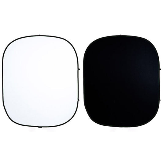  Savage CB112 Collapsible Background, Black/White 5 X 6-Feet(Savage Cb112 Collapsible Background Black White 5 X 6 Feet)