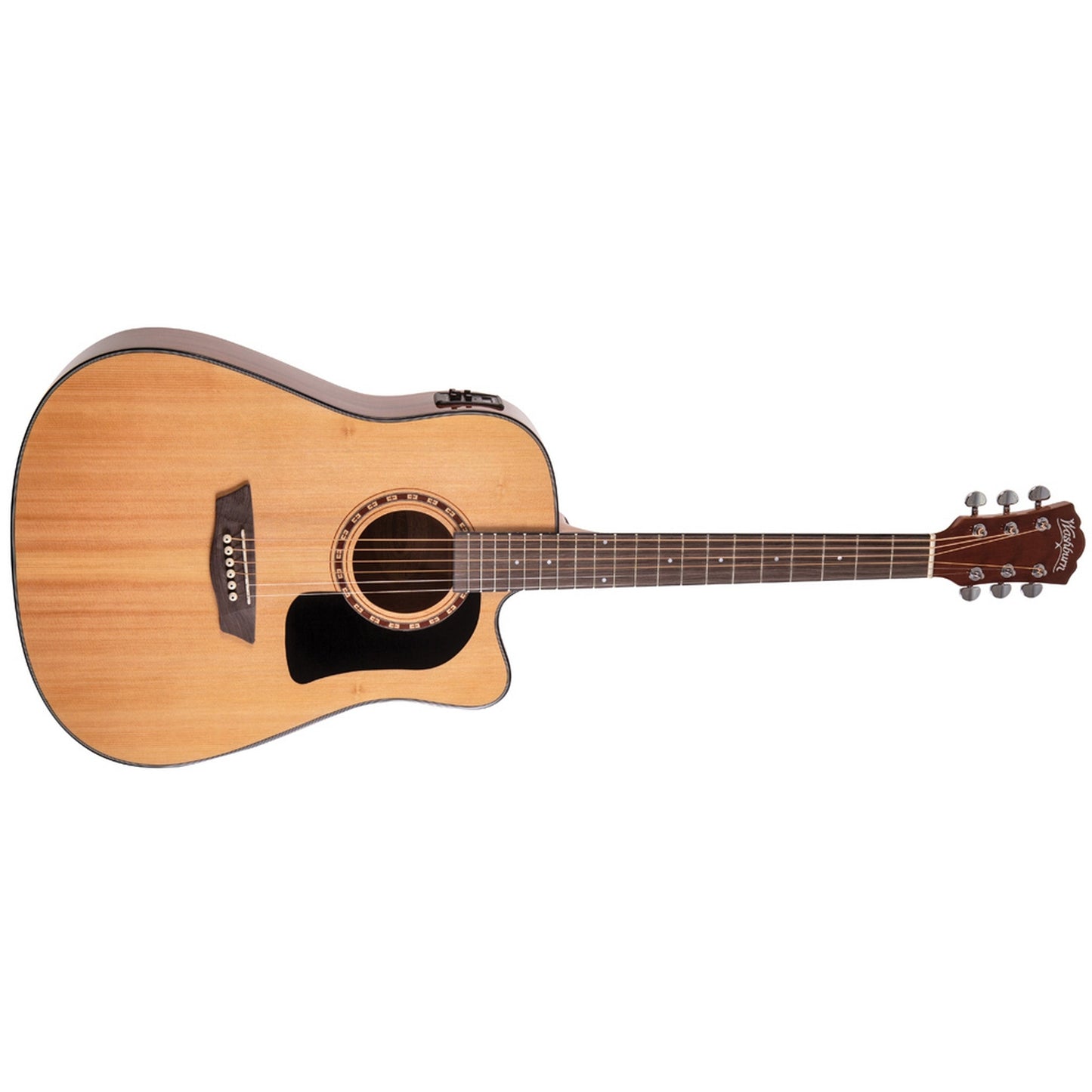  Washburn Apprentice D5CE-PACK Dreadnought Acoustic Guitar(Washburn Apprentice D5ce Pack Dreadnought Acoustic Guitar)