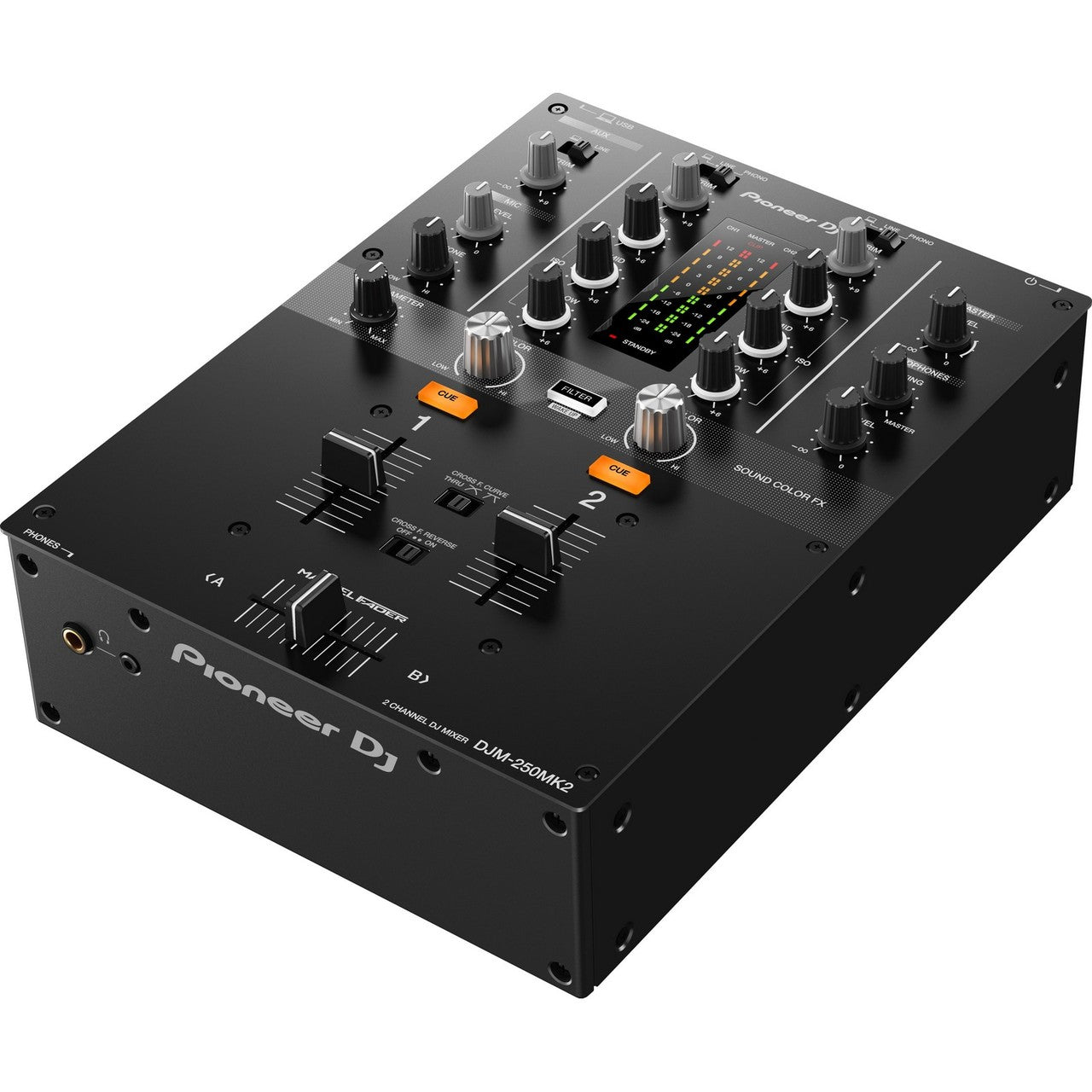  Pioneer DJM-250MK2 2 Channel Magvel Crossfader Mixer(Pioneer Djm 250mk2 2 Channel Magvel Crossfader Mixer)