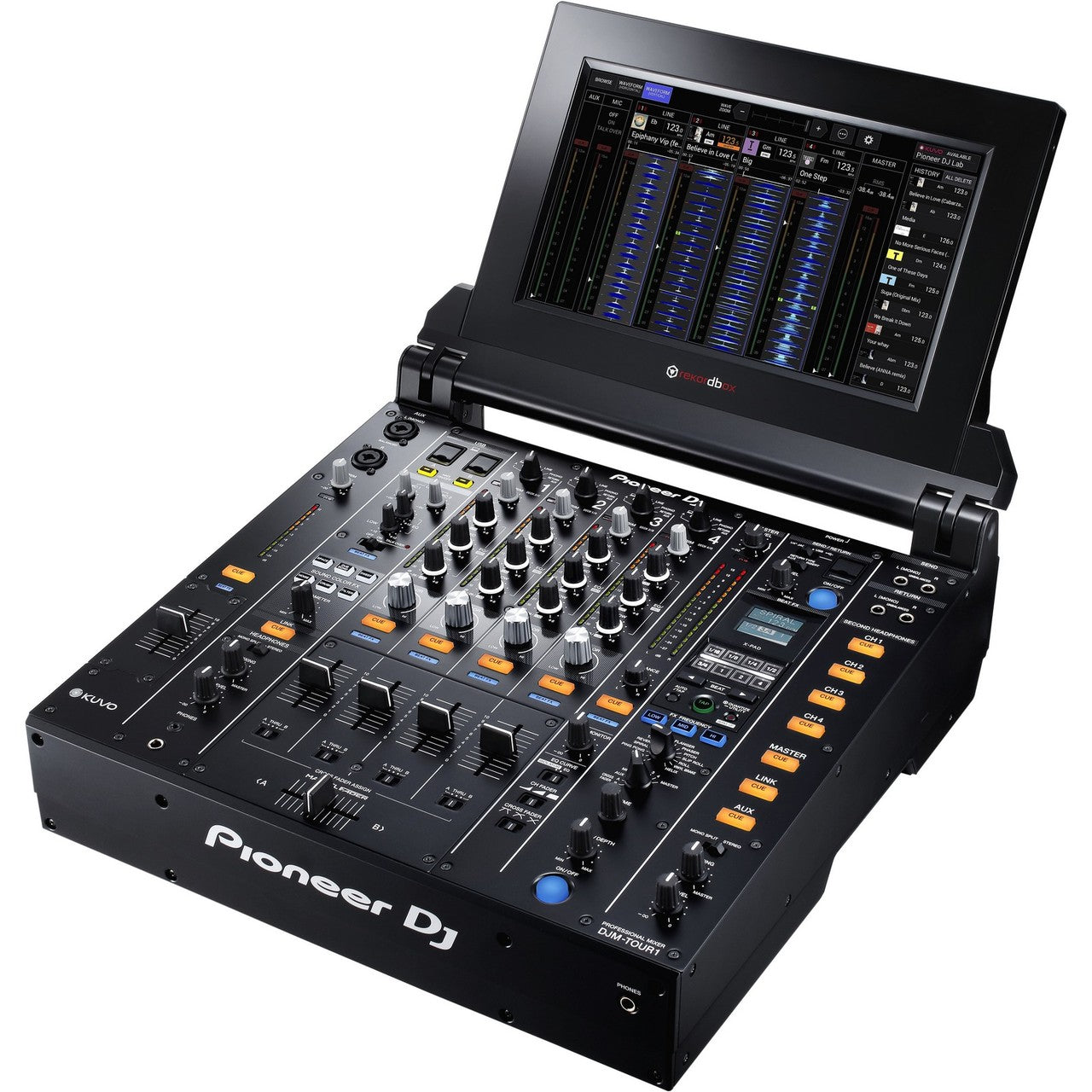  Pioneer DJM-TOUR1 Foldout Touch Screen 4-Channel TOUR Digital Mixer(Pioneer Djm Tour1 Foldout Touch Screen 4 Channel Tour Digital Mixer)