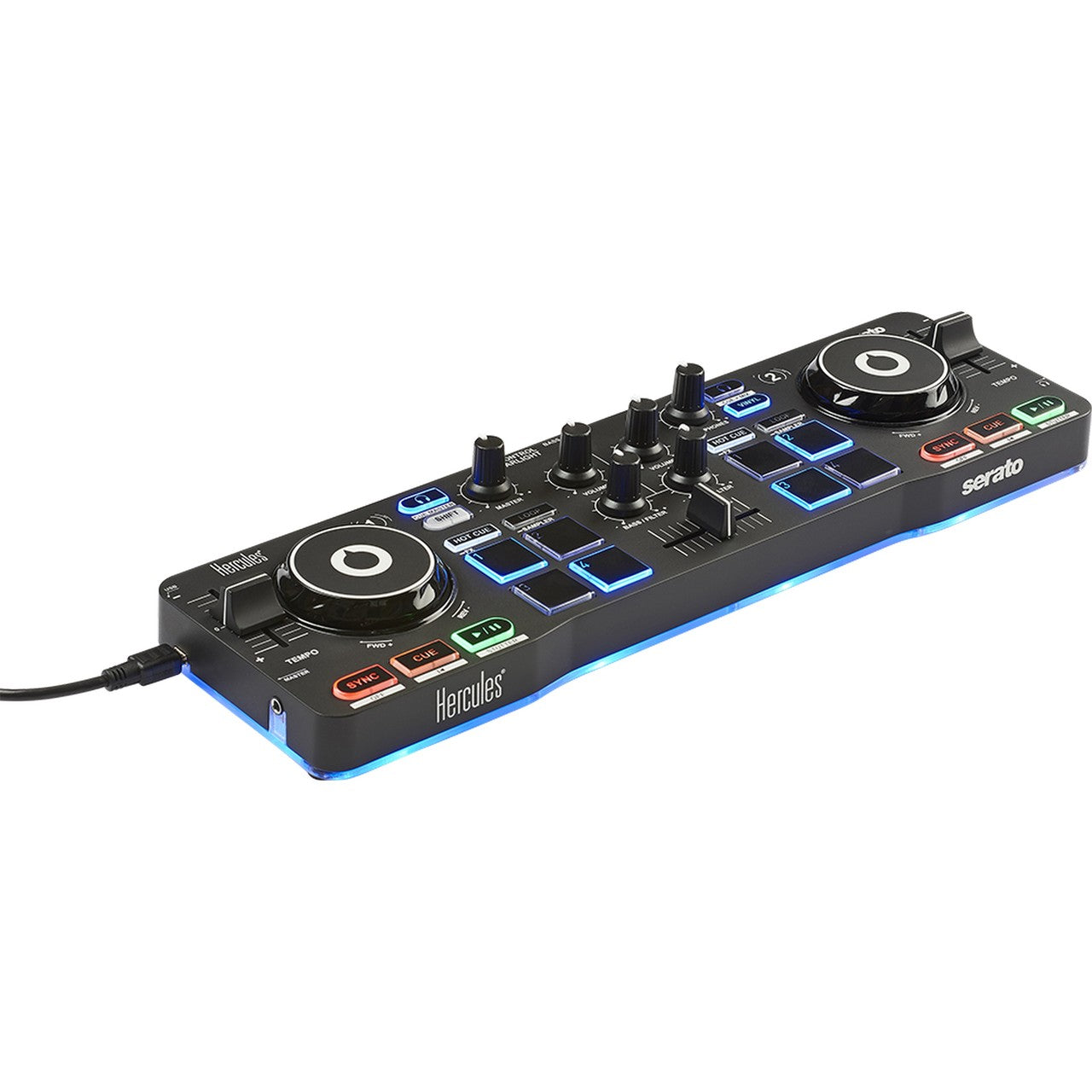  Hercules DJStarter Kit Kit With Starlight, DJ Monitor 32, HDP DJ M40.1 And Serato DJ Intro(Hercules Djstarter Kit Kit With Starlight Dj Monitor 32 Hdp Dj M40 1 And Serato Dj Intro)