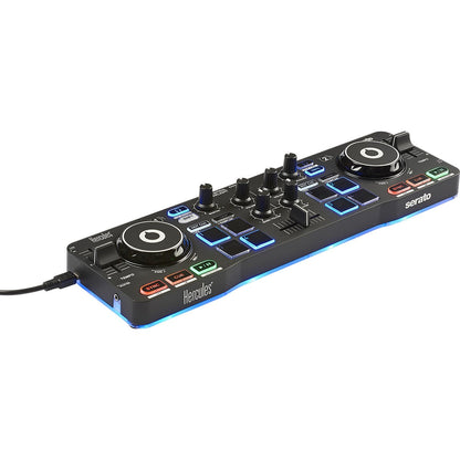  Hercules DJStarter Kit Kit With Starlight, DJ Monitor 32, HDP DJ M40.1 And Serato DJ Intro(Hercules Djstarter Kit Kit With Starlight Dj Monitor 32 Hdp Dj M40 1 And Serato Dj Intro)