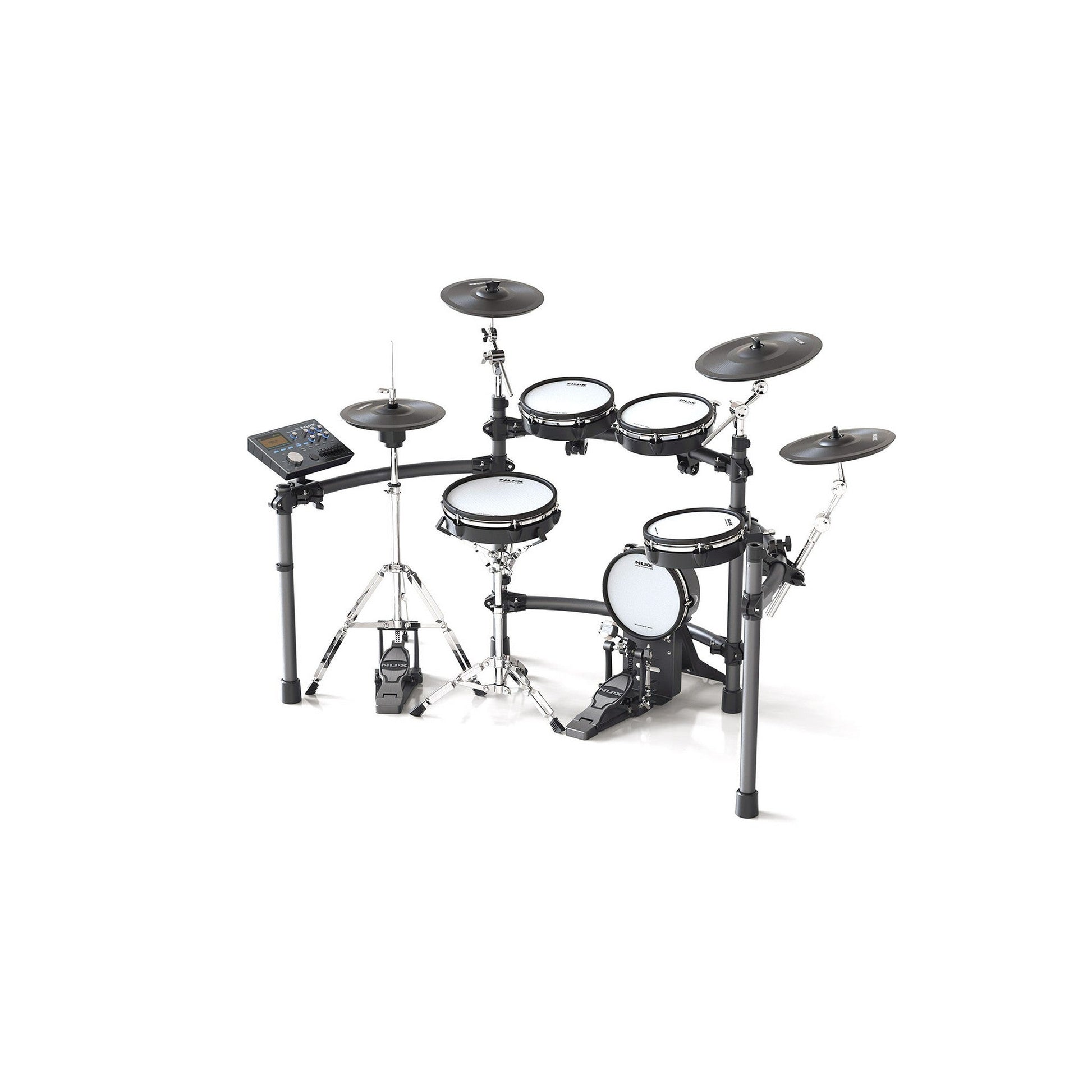  Nux DM-8 Remo Mesh-Head Electronic Drum Kit(Nux Dm 8 Remo Mesh Head Electronic Drum Kit)