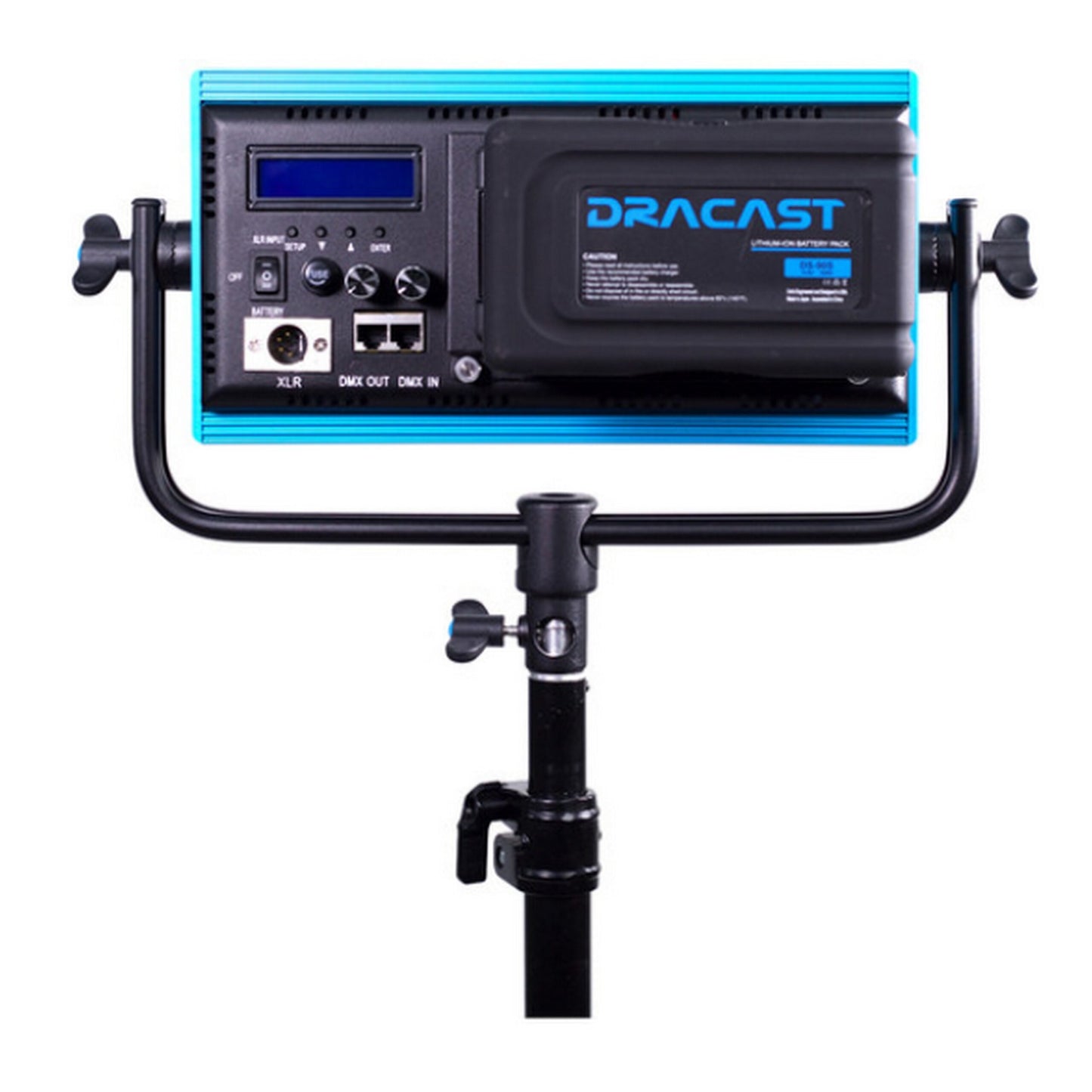  Dracast DRDP3LBLK Plus Series Bi-Color 3-Light Location Kit With V-Mount And Gold Mount Battery Plates(Dracast Drdp3lblk Plus Series Bi Color 3 Light Location Kit With V Mount And Gold Mount Battery Plates)