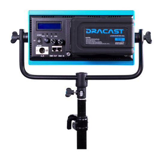  Dracast DRDP3LBLK Plus Series Bi-Color 3-Light Location Kit With V-Mount And Gold Mount Battery Plates(Dracast Drdp3lblk Plus Series Bi Color 3 Light Location Kit With V Mount And Gold Mount Battery Plates)