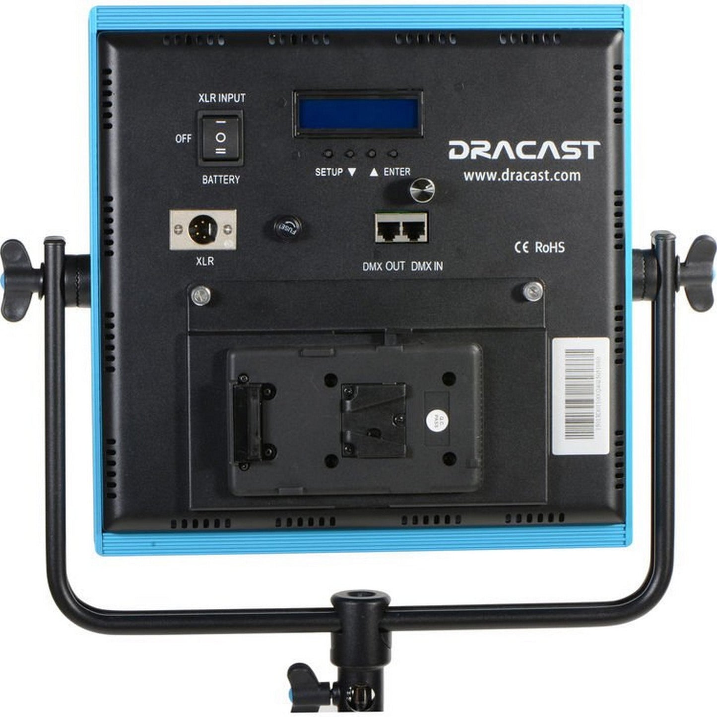  Dracast DRPL1000D2KSK LED1000 Plus Series Daylight 2 Light Kit With V-Mount And Gold Mount Battery Plates And Light Stands(Dracast Drpl1000d2ksk Led1000 Plus Series Daylight 2 Light Kit With V Mount And Gold Mount Battery Plates And Light Stands)