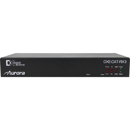  Aurora DXE-CAT-RX3 HDBaseT Receiver With Dual Relay Power Supply(Aurora Dxe Cat Rx3 Hdbaset Receiver With Dual Relay Power Supply)