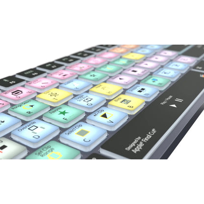  Logickeyboard Titan Wireless Backlit Shortcut Mac Keyboard For Final Cut Pro X(Logickeyboard Titan Wireless Backlit Shortcut Mac Keyboard For Final Cut Pro X)