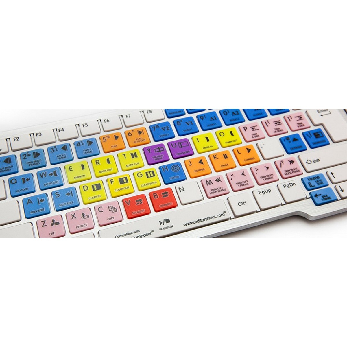  Editors Keys Dedicated Keyboard For Avid Media Composer PC Shortcut Keyboard(Editors Keys Dedicated Keyboard For Avid Media Composer Pc Shortcut Keyboard)