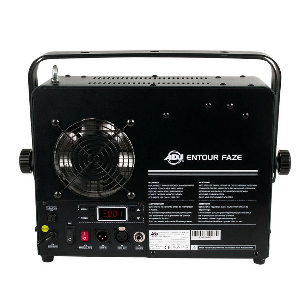  ADJ ENTOUR FAZE 450W Fog Machine With DMX Protocol(American Dj Entour Faze 450w Fog Machine With Dmx Protocol)