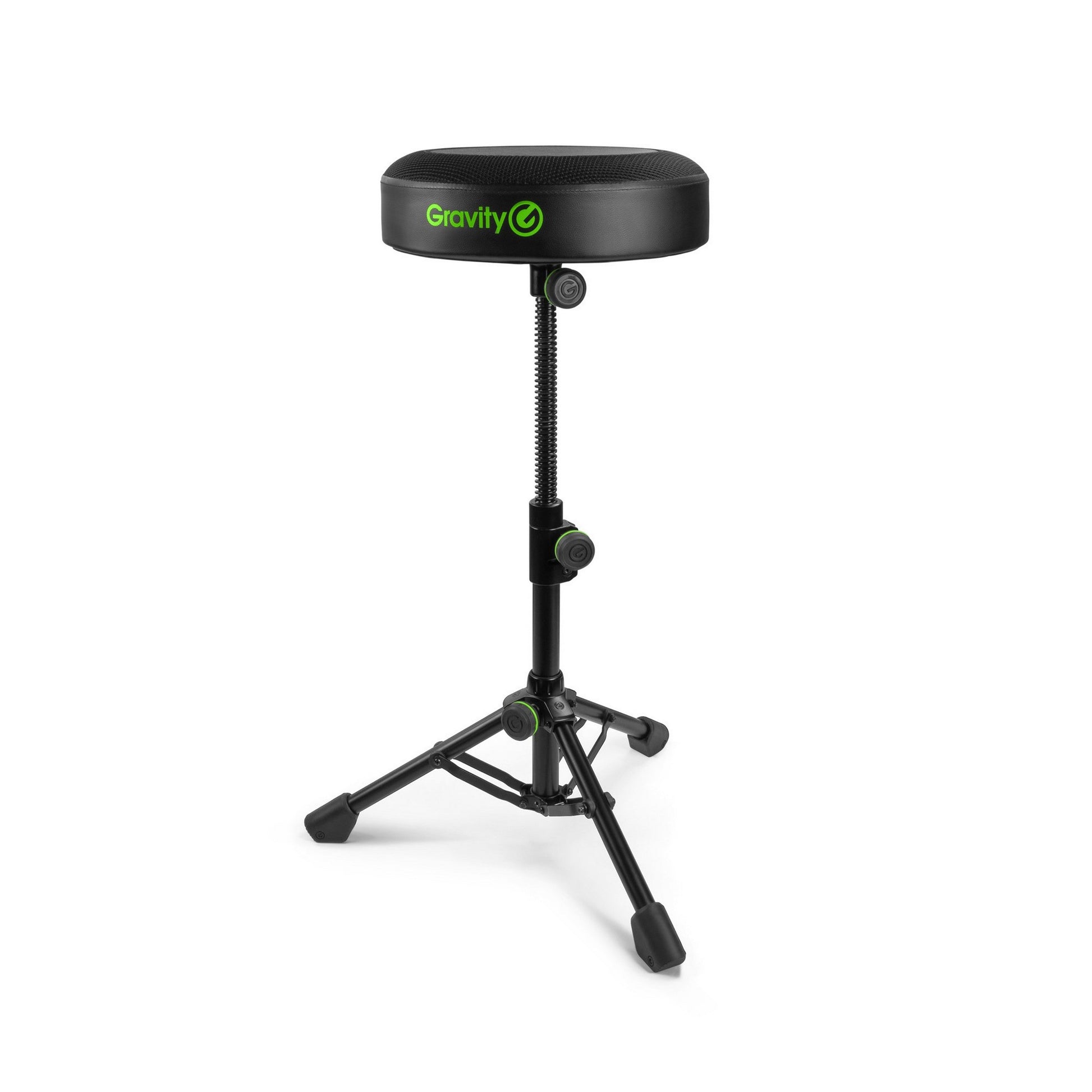  Gravity FD SEAT 1 Round Musicians Stool Foldable, Adjustable Height (Used)(Gravity Fd Seat 1 Round Musicians Stool Foldable Adjustable Height Used)