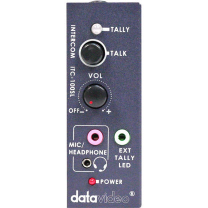  Datavideo ITC-100SL Beltpack For ITC-100/200(Datavideo Itc 100sl Beltpack For Itc 100 200)