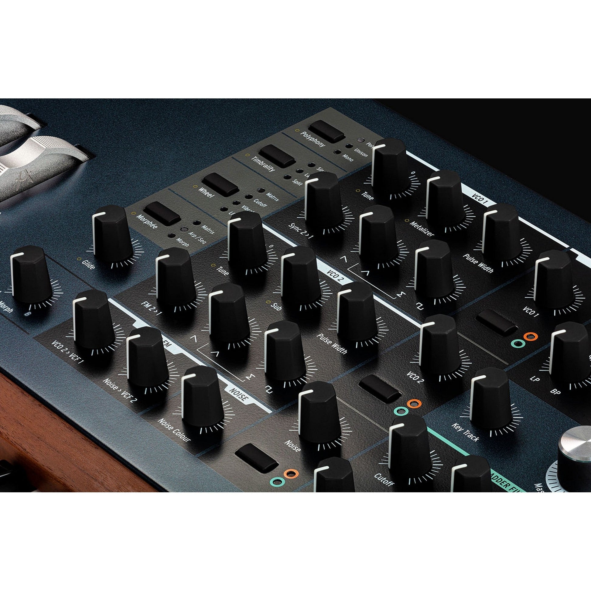  Arturia Polybrute Noir 61 Key 6-Voice Analog Morphing Matrix Synthesizer(Arturia Polybrute Noir 61 Key 6 Voice Analog Morphing Matrix Synthesizer)