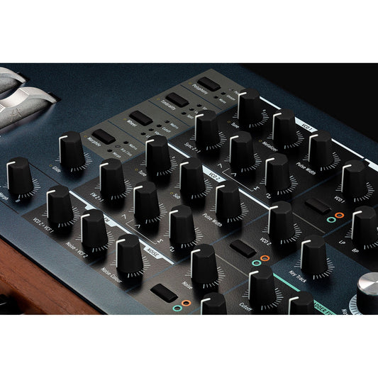  Arturia Polybrute Noir 61 Key 6-Voice Analog Morphing Matrix Synthesizer(Arturia Polybrute Noir 61 Key 6 Voice Analog Morphing Matrix Synthesizer)