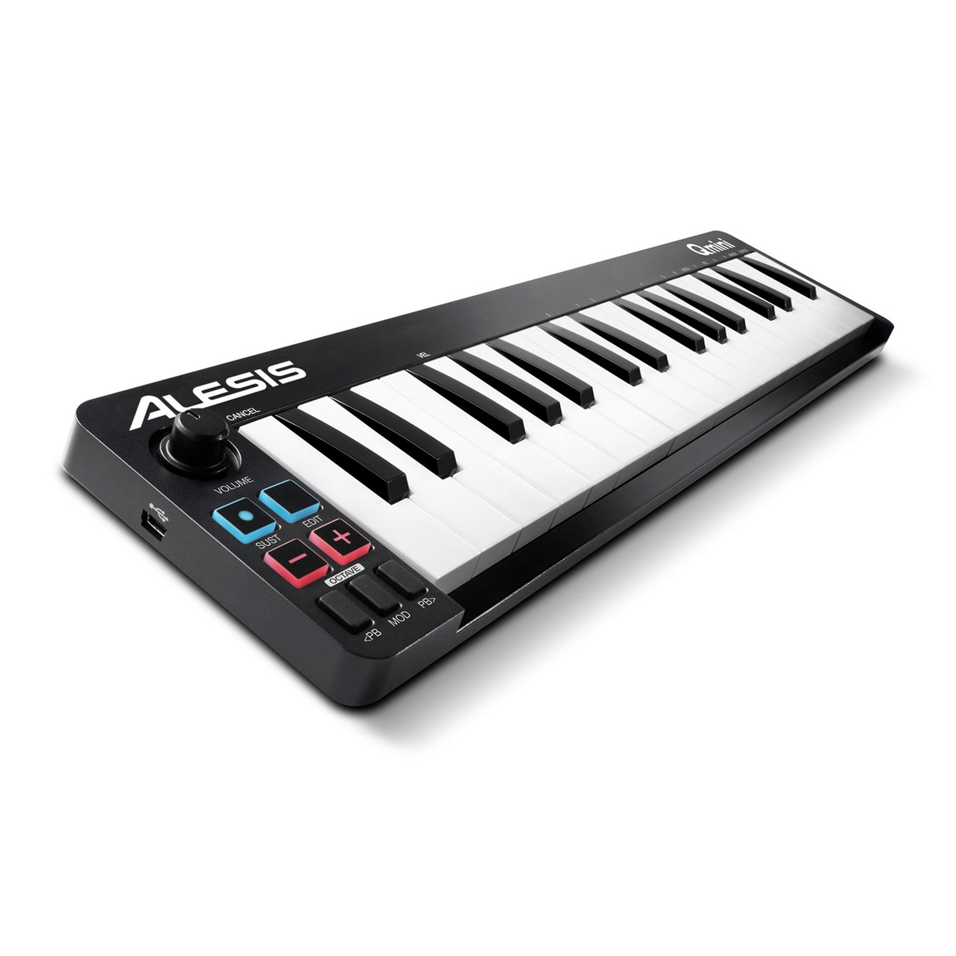  Alesis Q Mini Compact 32-Key USB-MIDI Controller(Alesis Q Mini Compact 32 Key Usb Midi Controller)