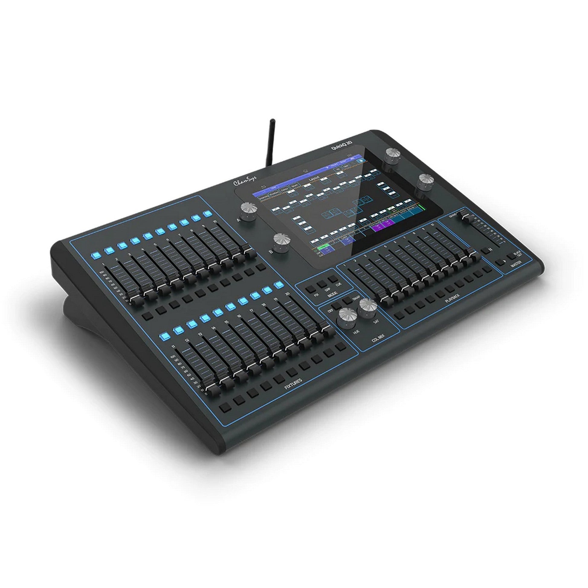  Chamsys QuickQ 20 2-Universe Lighting Console(Chamsys Quickq 20 2 Universe Lighting Console)