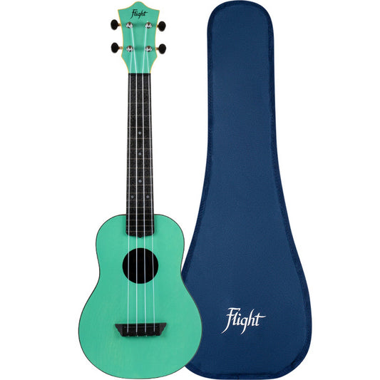  Flight TUC-35 Light Blue Concert Travel Ukulele(Flight Tuc 35 Light Blue Concert Travel Ukulele)