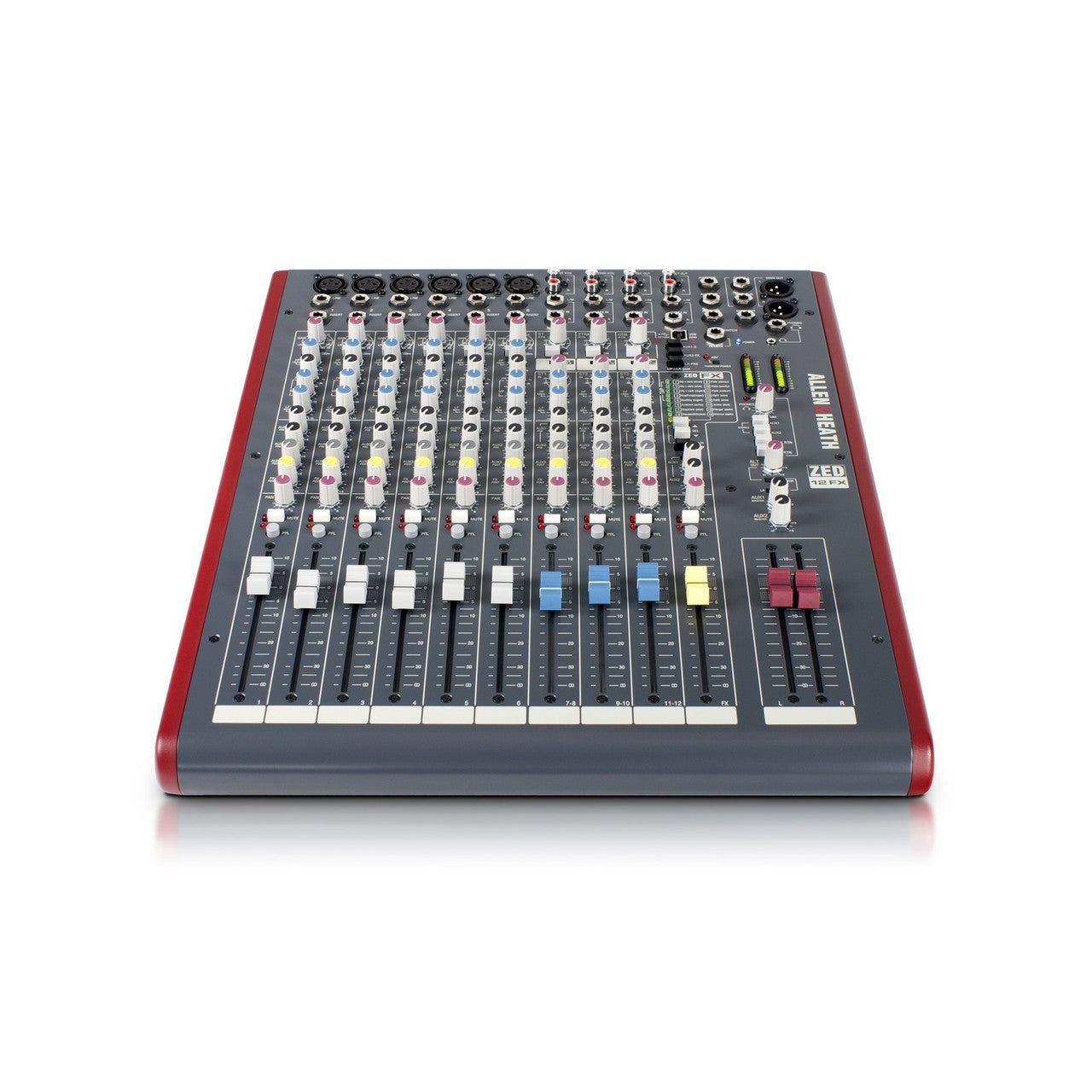  Allen & Heath ZED-12FX Compact Portable 6 Mono 3 Stereo Neutrik XLR Mic 1/4 Inch Channel FX Mixer(Allen Heath Zed 12fx Compact Portable 6 Mono 3 Stereo Neutrik Xlr Mic 1 4 Inch Channel Fx Mixer)
