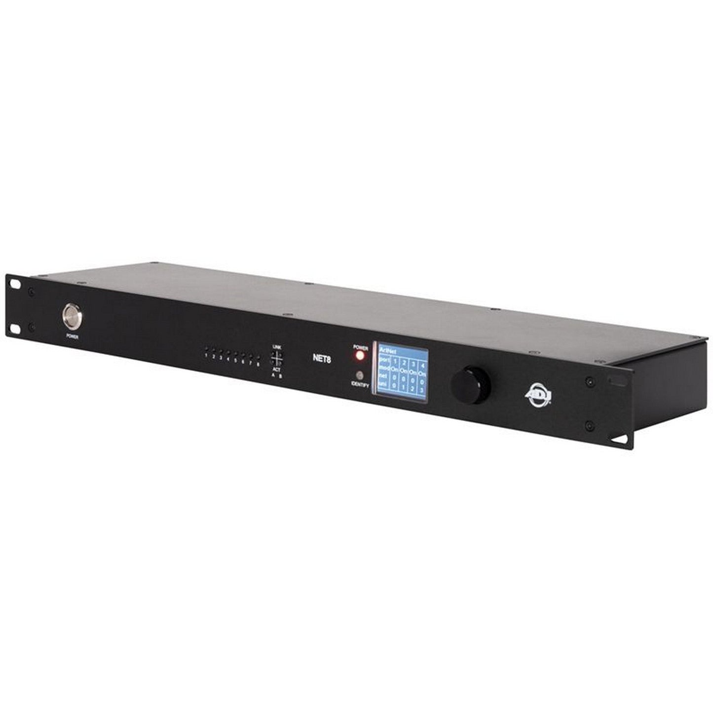  ADJ NET 8, 4-port DMX Over Ethernet Node With Wired Digital Communication Network(Adj Net 8 4 Port Dmx Over Ethernet Node With Wired Digital Communication Network)