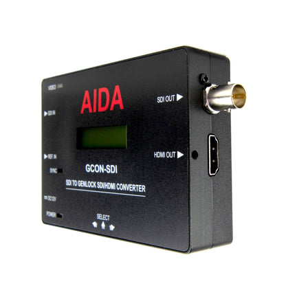  AIDA GCON-SDI SDI To Genlock SDI/HDMI Converter(Aida Gcon Sdi Sdi To Genlock Sdi Hdmi Converter)