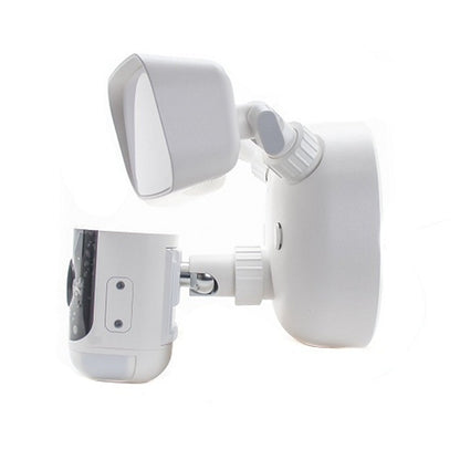  Alarm.com 4MP 3000-Lumen 2-Way Audio Floodlight Camera, White(Alarmcom 4mp 3000 Lumen 2 Way Audio Floodlight Camera White)
