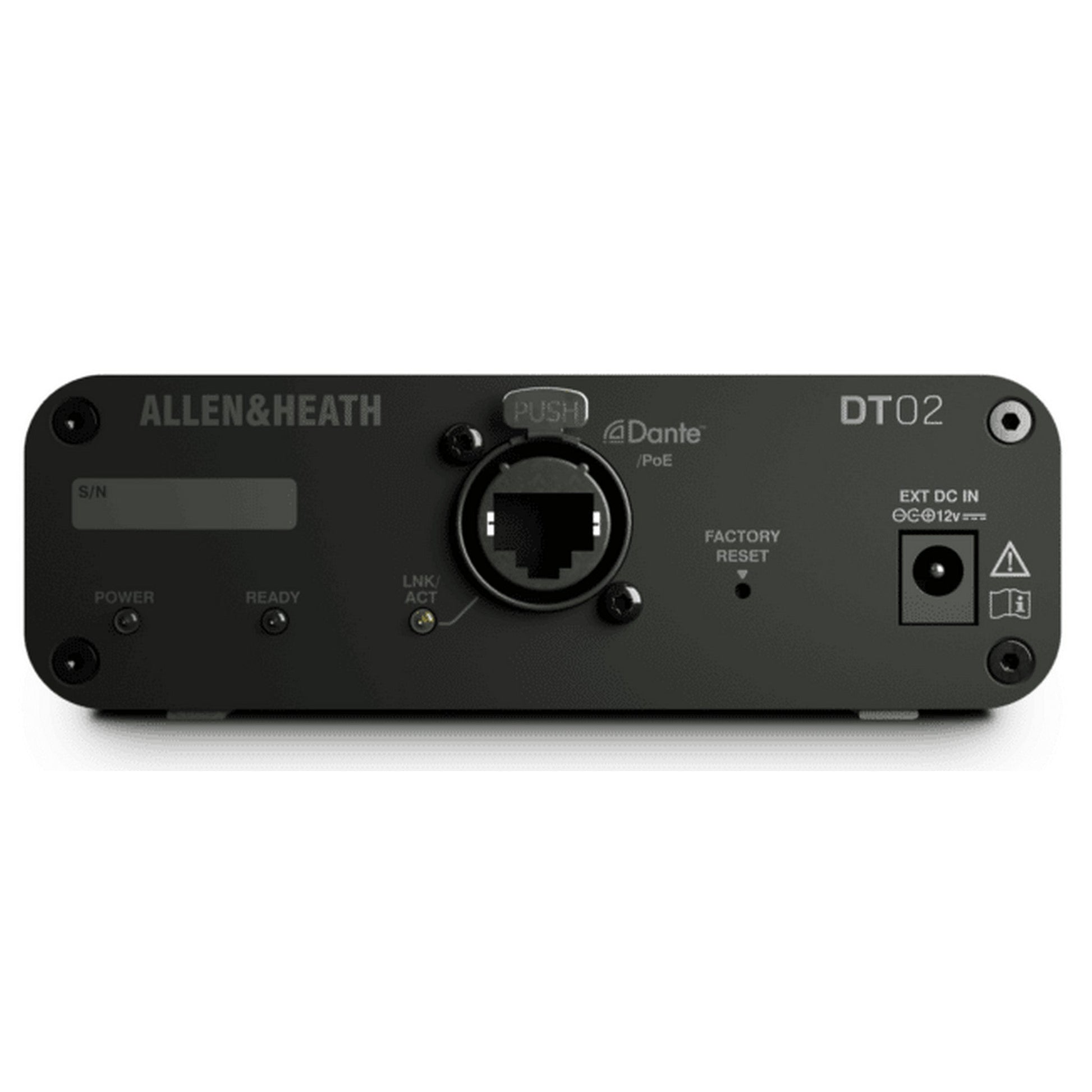  Allen & Heath AH-DT-02-M Dante Output Interface, 2 Out, No Power Supply(Allen Heath Ah Dt 02 M Dante Output Interface 2 Out No Power Supply)