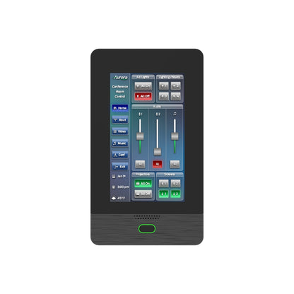  Aurora RXT-7 ReAX JavaScript-Based Touch Panel/Control System, 7-Inch, Black(Aurora Rxt 7 Reax Javascript Based Touch Panel Control System 7 Inch Black)