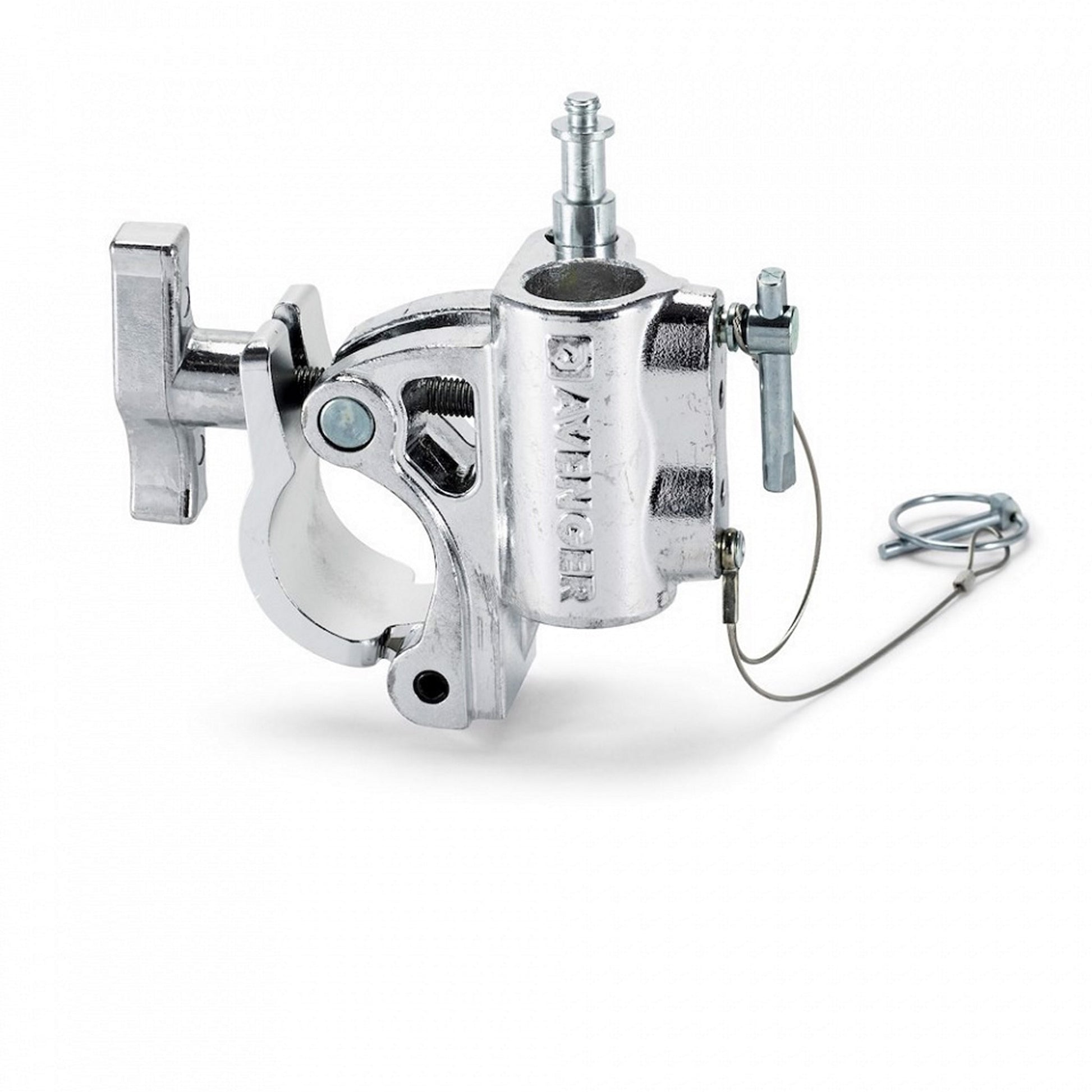 Avenger C345K-1 Barrel Clamp, Silver With T-Knob 42-52mm(Avenger C345k 1 Barrel Clamp Silver With T Knob 42 52mm)