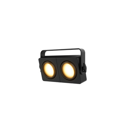  Chauvet DJ Shocker P2 Strobe Light Blinder Effect With 2 Lens/Zone Blinders/Penta-Color LEDs (RGB + WW)(Chauvet Dj Shocker P2 Strobe Light Blinder Effect With 2 Lens Zone Blinders Penta Color Leds Rgb Ww)