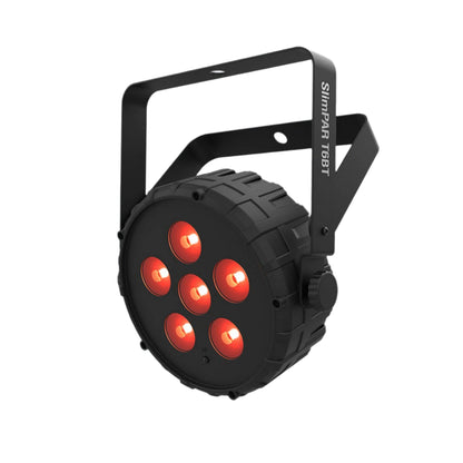  Chauvet DJ SlimPAR T6BT Low-Profile 6 Tri-Color RGB Bluetooth LED Washlight(Chauvet Dj Slimpar T6bt Low Profile 6 Tri Color Rgb Bluetooth Led Washlight)