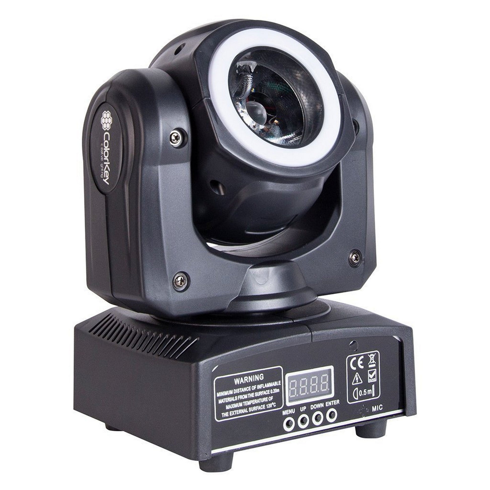  ColorKey Mover Halo Beam QUAD MKII With Color Changing LED Halo(Colorkey Mover Halo Beam Quad Mkii With Color Changing Led Halo)