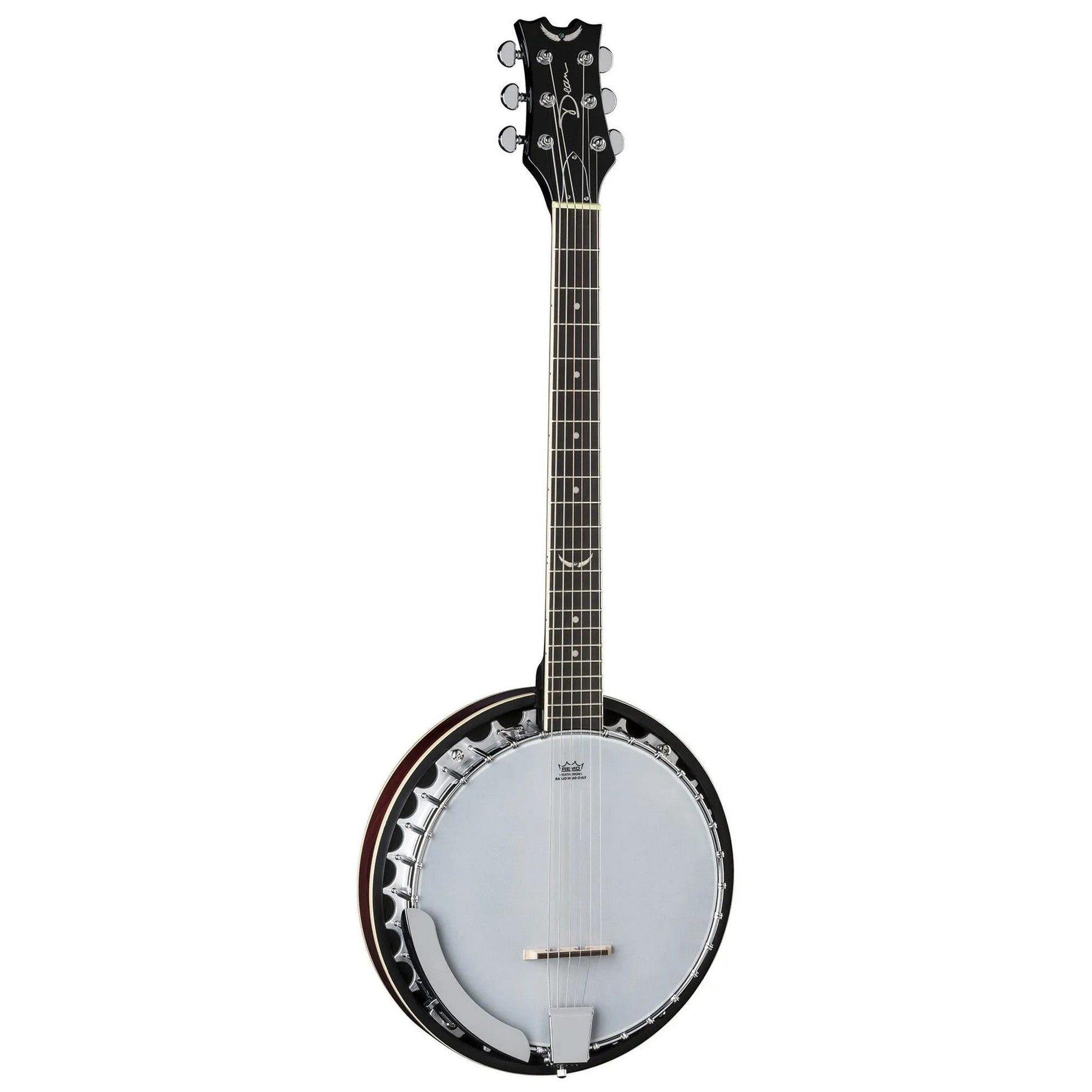  Dean Guitars Backwoods 6 Banjo Guitar, Six String With Pickup, Black Chrome(Dean Guitars Backwoods 6 Banjo Guitar Six String With Pickup Black Chrome)