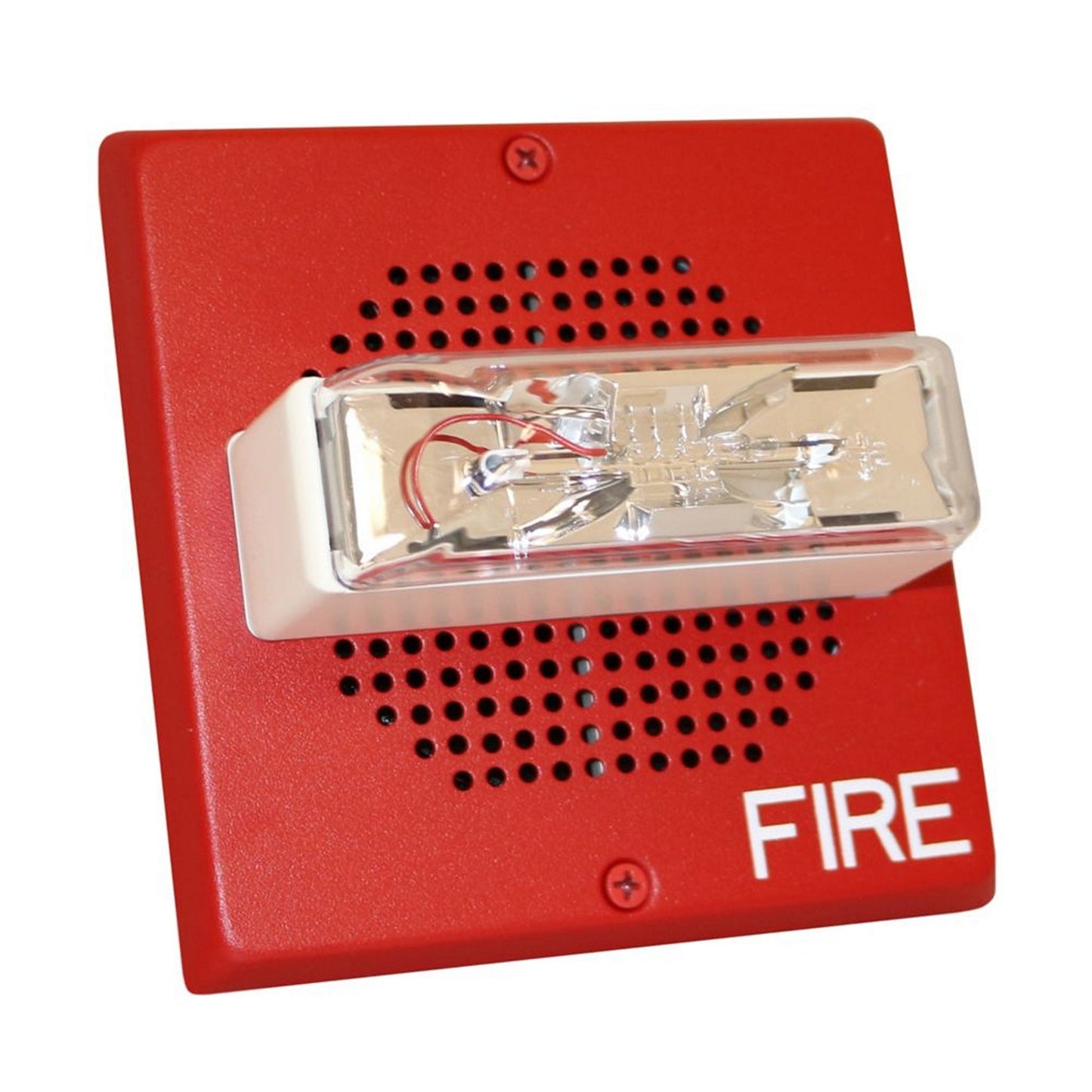  Eaton E70-24MCW-FR E70 Square Wallmount Speaker Strobe, 24VDC, Red(Eaton E70 24mcw Fr E70 Square Wallmount Speaker Strobe 24vdc Red)
