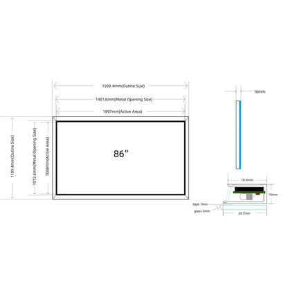  Eiki EIF86W Interactive Smart Frame(Eiki Eif86w Interactive Smart Frame)