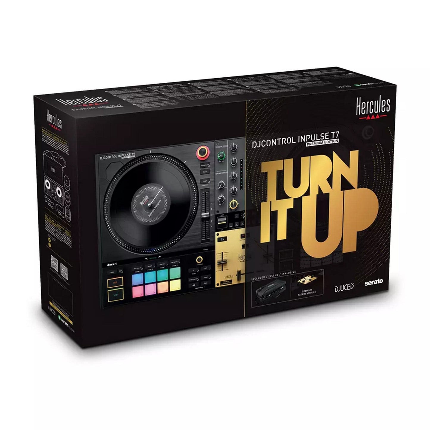  Hercules DJControl Inpulse T7 Premium 2-Deck Motorized DJ Controller(Hercules Djcontrol Inpulse T7 Premium 2 Deck Motorized Dj Controller)
