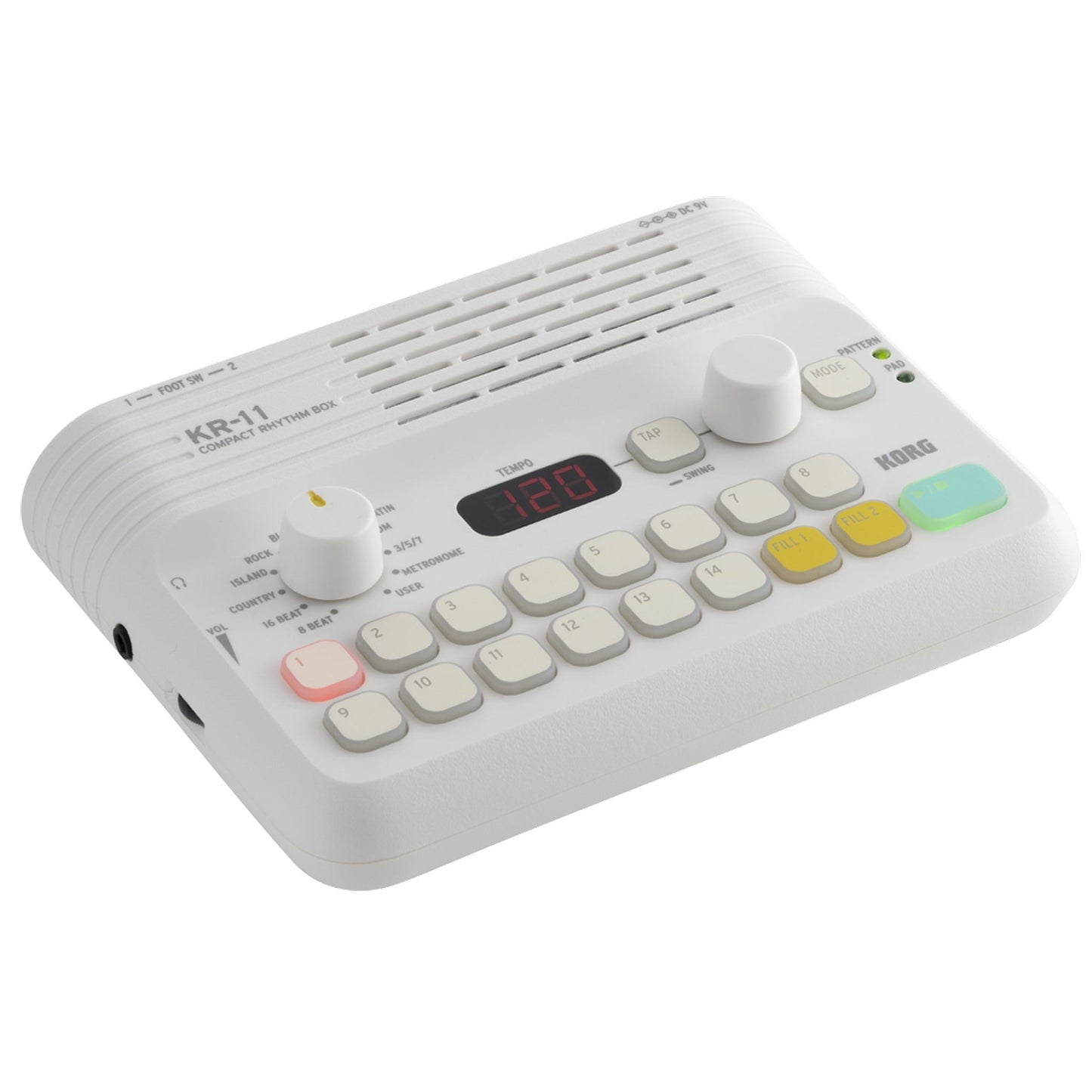  KORG KR-11 Compact Rhythm Box(Korg Kr 11 Compact Rhythm Box)