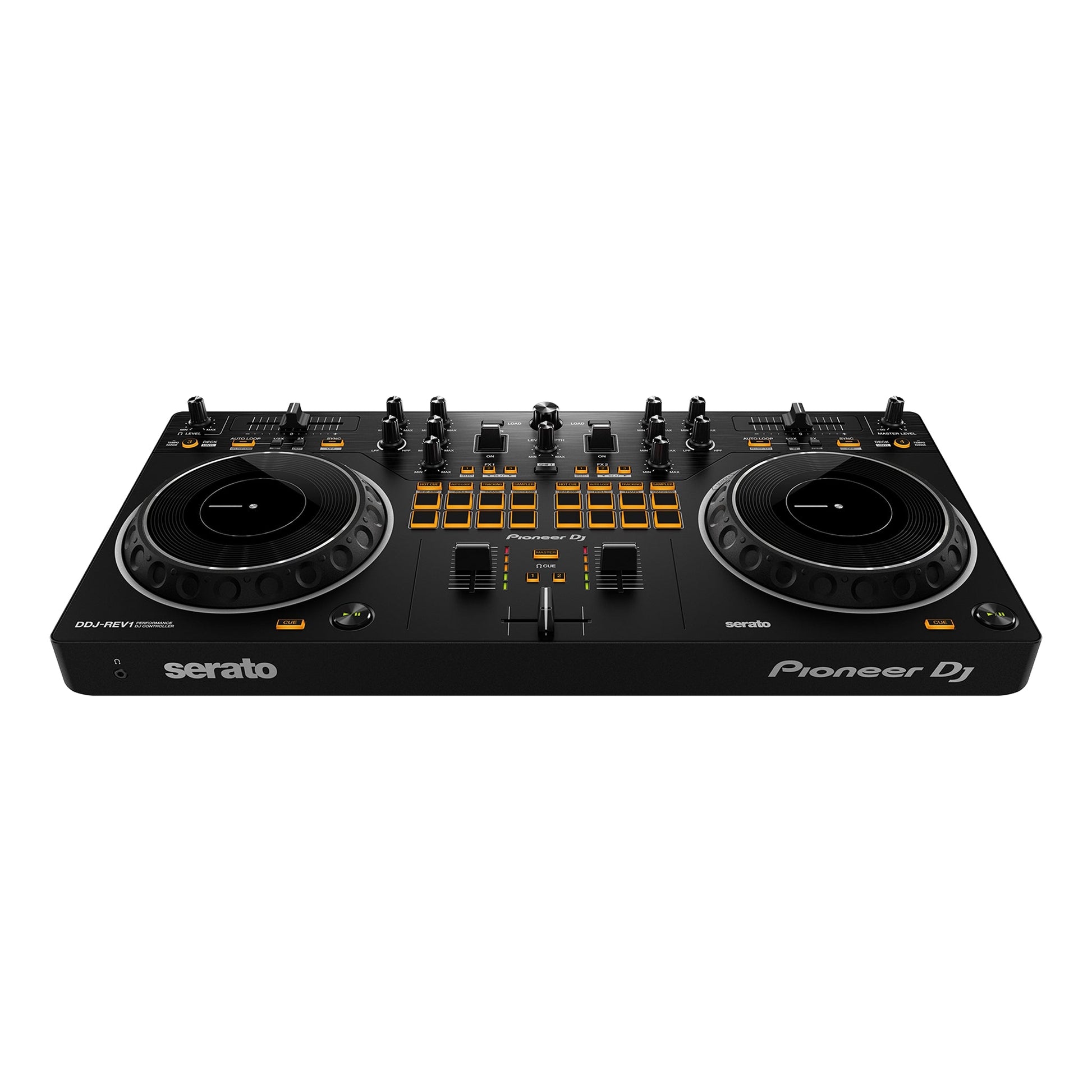 Pioneer DJ DDJ-REV1 Scratch-Style 2-Channel DJ Controller For Serato DJ Lite, Black(Pioneer Dj Ddj Rev1 Scratch Style 2 Channel Dj Controller For Serato Dj Lite Black)
