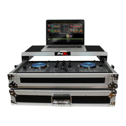  ProX X-MXTPRO3 Case For Numark MixTrack 3 Pro 3 And Platinum Digital Controller With Laptop Shelf(Prox X Mxtpro3 Case For Numark Mixtrack 3 Pro 3 And Platinum Digital Controller With Laptop Shelf)
