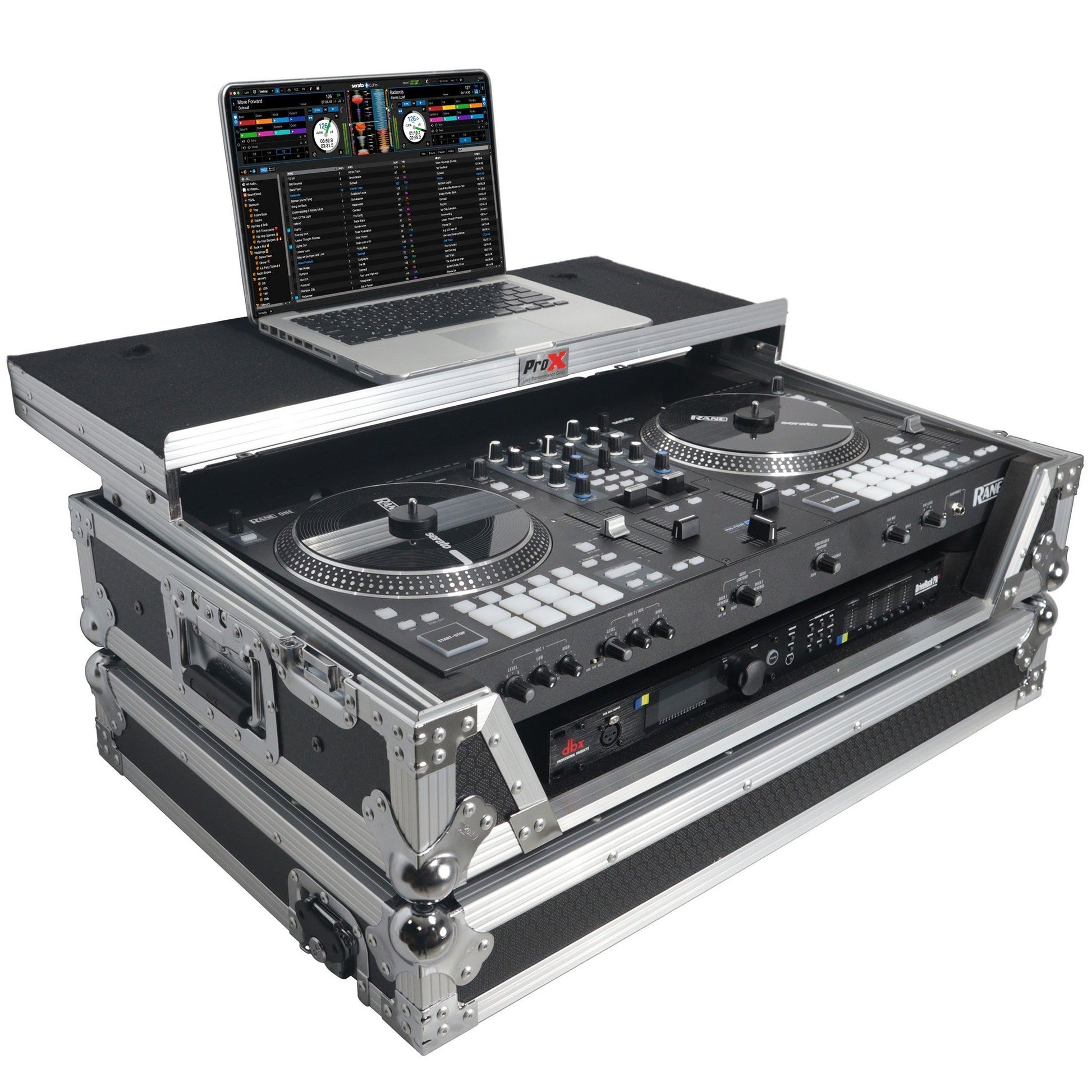  ProX XS-RANEONE Case For RANE One DJ Controller With Sliding Laptop Shelf(Prox Xs Raneone Case For Rane One Dj Controller With Sliding Laptop Shelf)