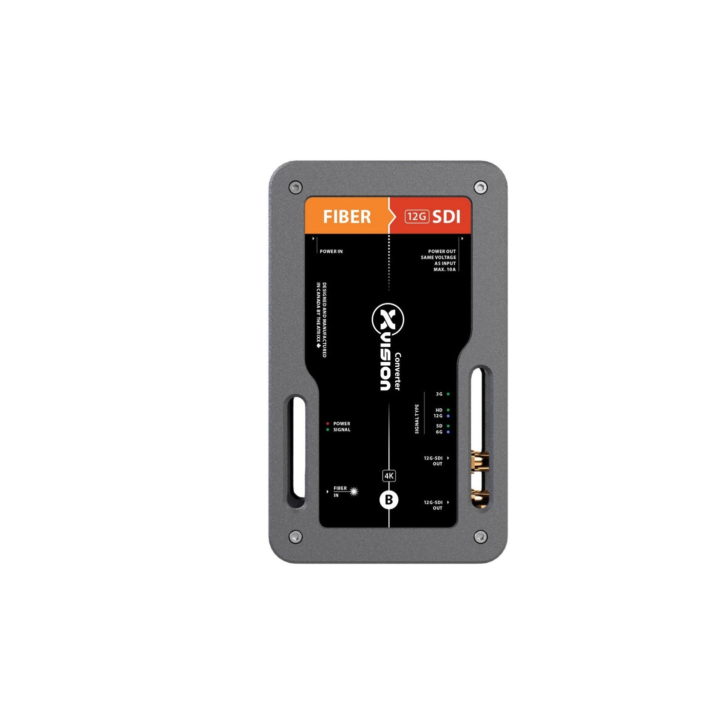  Theatrixx Fiber To 12G-SDI With Embedded Audio, Single-Mode Or Multimode, Optical SDI On ST, OpticalCON DUO Or OpticalCON QUAD(Theatrixx Fiber To 12g Sdi With Embedded Audio Single Mode Or Multimode Optical Sdi On St Opticalcon Duo Or Opticalcon Quad)
