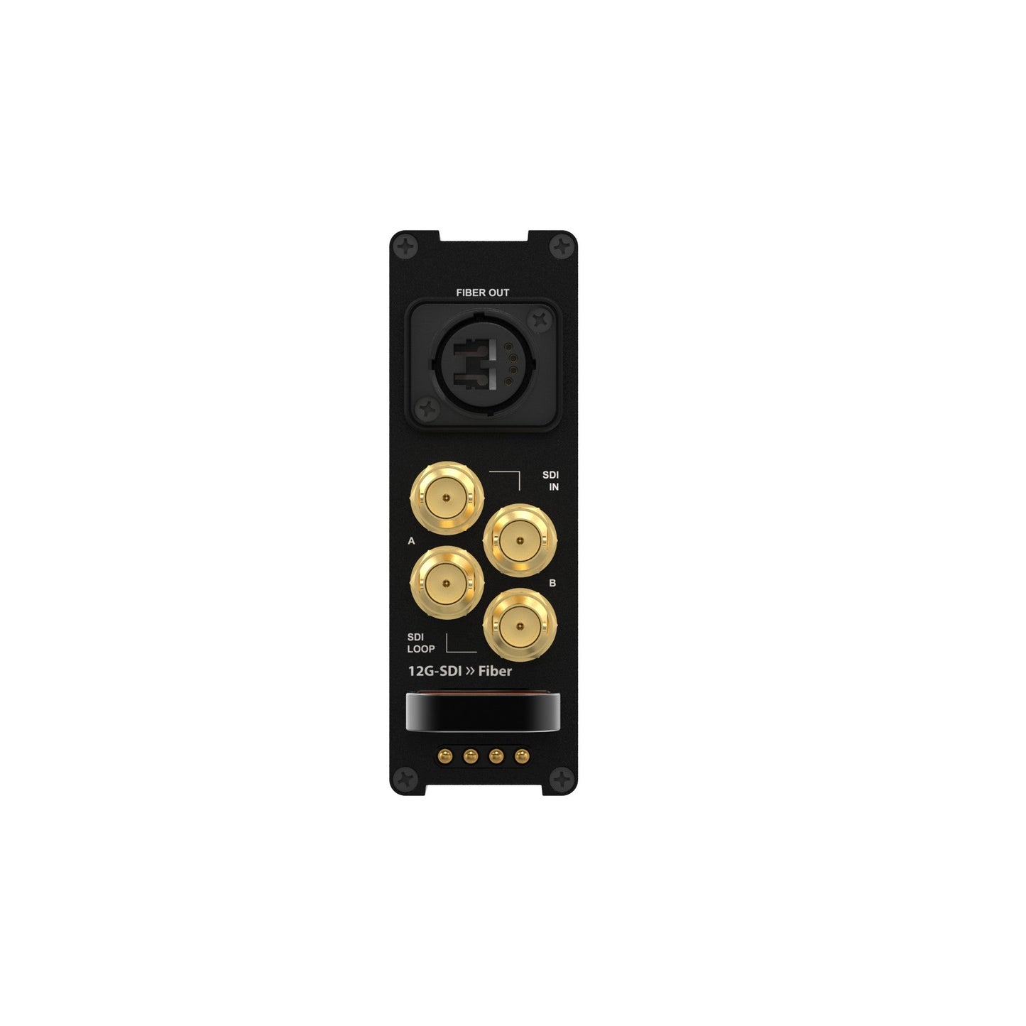  Theatrixx Reversible Module Dual Channel 12G-SDI To Fiber Converter, Single-Mode Or Multimode, OpticalCON Duo Or Optical QUAD(Theatrixx Reversible Module Dual Channel 12g Sdi To Fiber Converter Single Mode Or Multimode Opticalcon Duo Or Optical Quad)