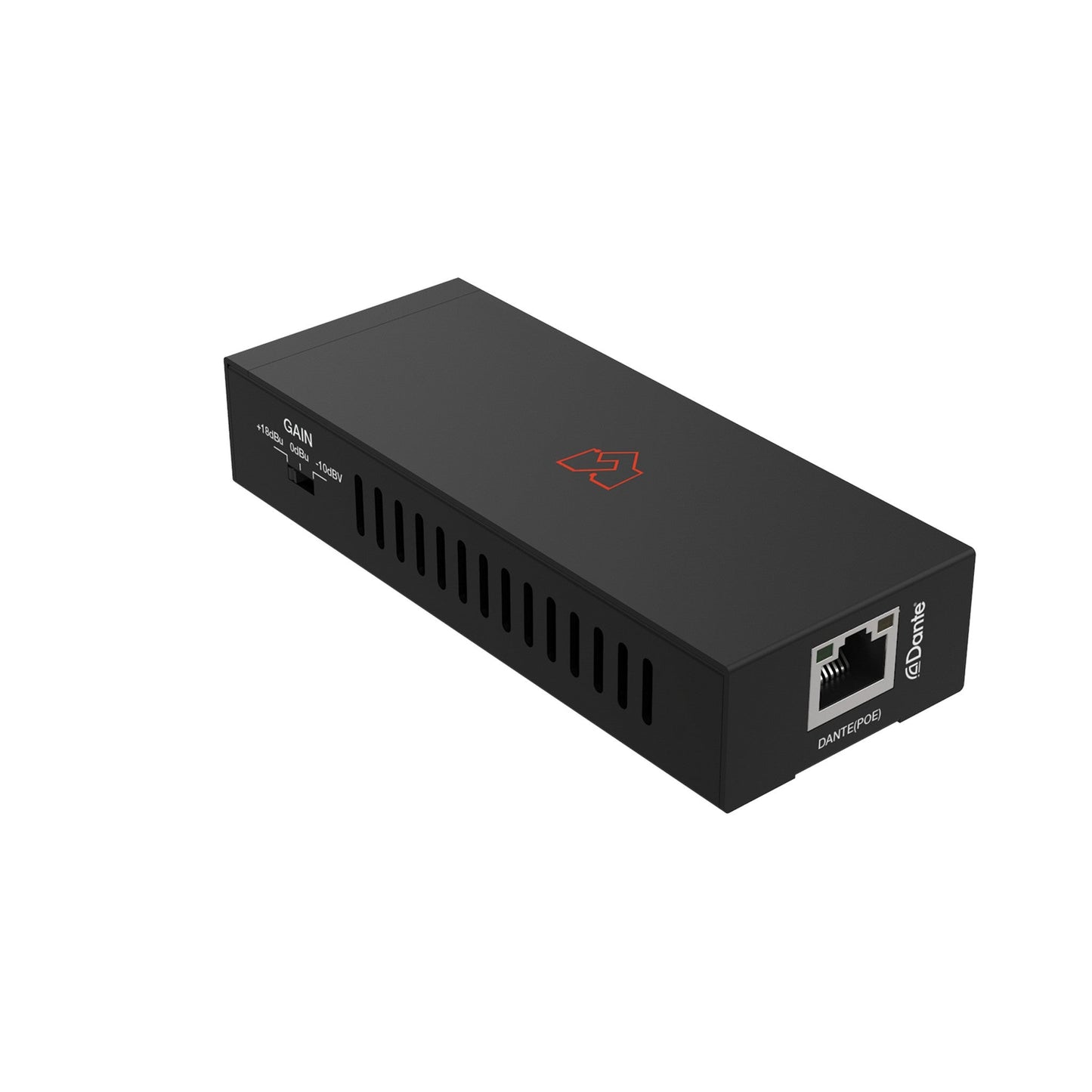  VigilLink 2-Channel Dante Analog Audio Encoder With PoE(Vigillink 2 Channel Dante Analog Audio Encoder With Poe)