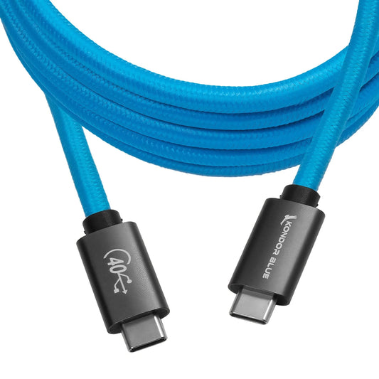  Kondor Blue 6-Foot Thunderbolt 4 USB 4.0 Type-C Cable(Kondor Blue 6 Foot Thunderbolt 4 Usb 4 0 Type C Cable)